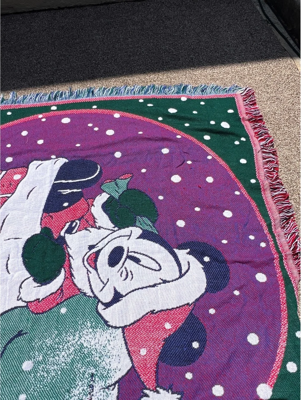 disney throw woven blanket